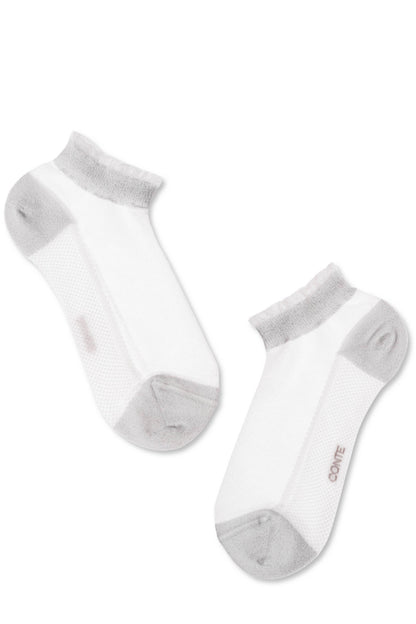 Ankle Socks Conte Active - 229 Transparent with Lurex