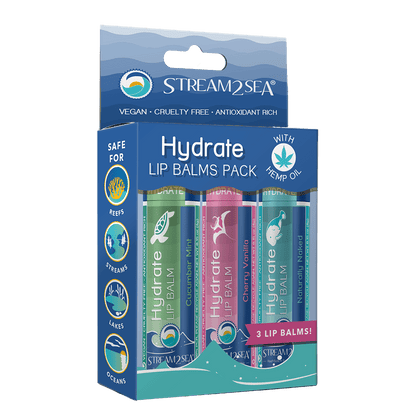 Hydrate Lip Balm 3 Pack