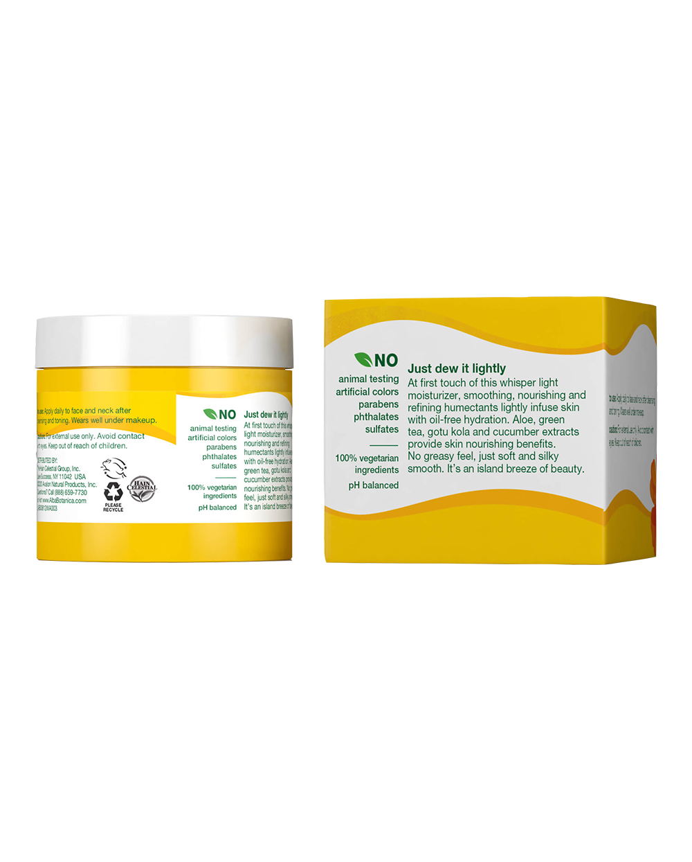 Alba Botanica - Daily oil-free hydrating moisturizer - 3 Oz