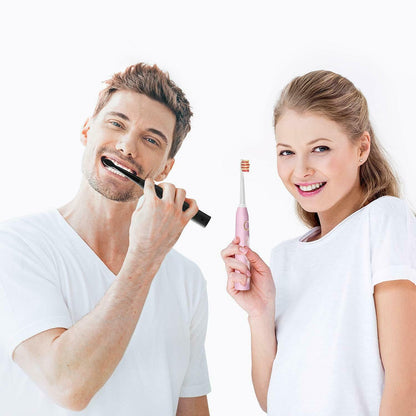 D7 Sonic Electric Toothbrushes with 5 Modes, Smart Timer, Rechargeable, and 8 Super Whitening Toothbrush Heads for Adults and Kids