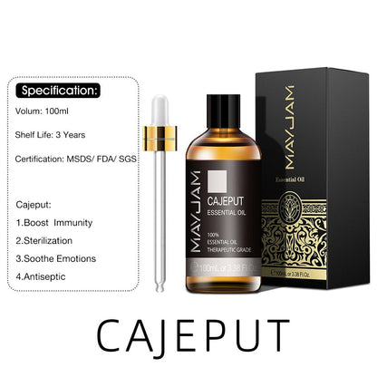 100ml Pure Natural Tea Tree Sandalwood Essential Oils Diffuser Plant Lavender Mint Vanilla Rosemary Eucalyptus Essential Oil