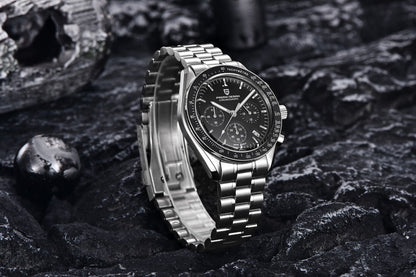 2023 New Men's Speed ChronoLux Quartz Watch: Luxury, Performance, and Elegance with Automatic Date and Sapphire Mirror