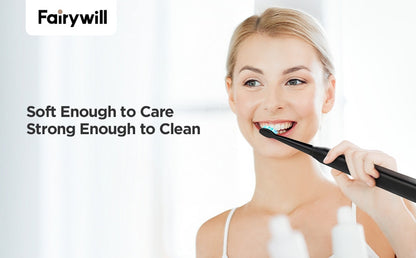 D7 Sonic Electric Toothbrushes with 5 Modes, Smart Timer, Rechargeable, and 8 Super Whitening Toothbrush Heads for Adults and Kids
