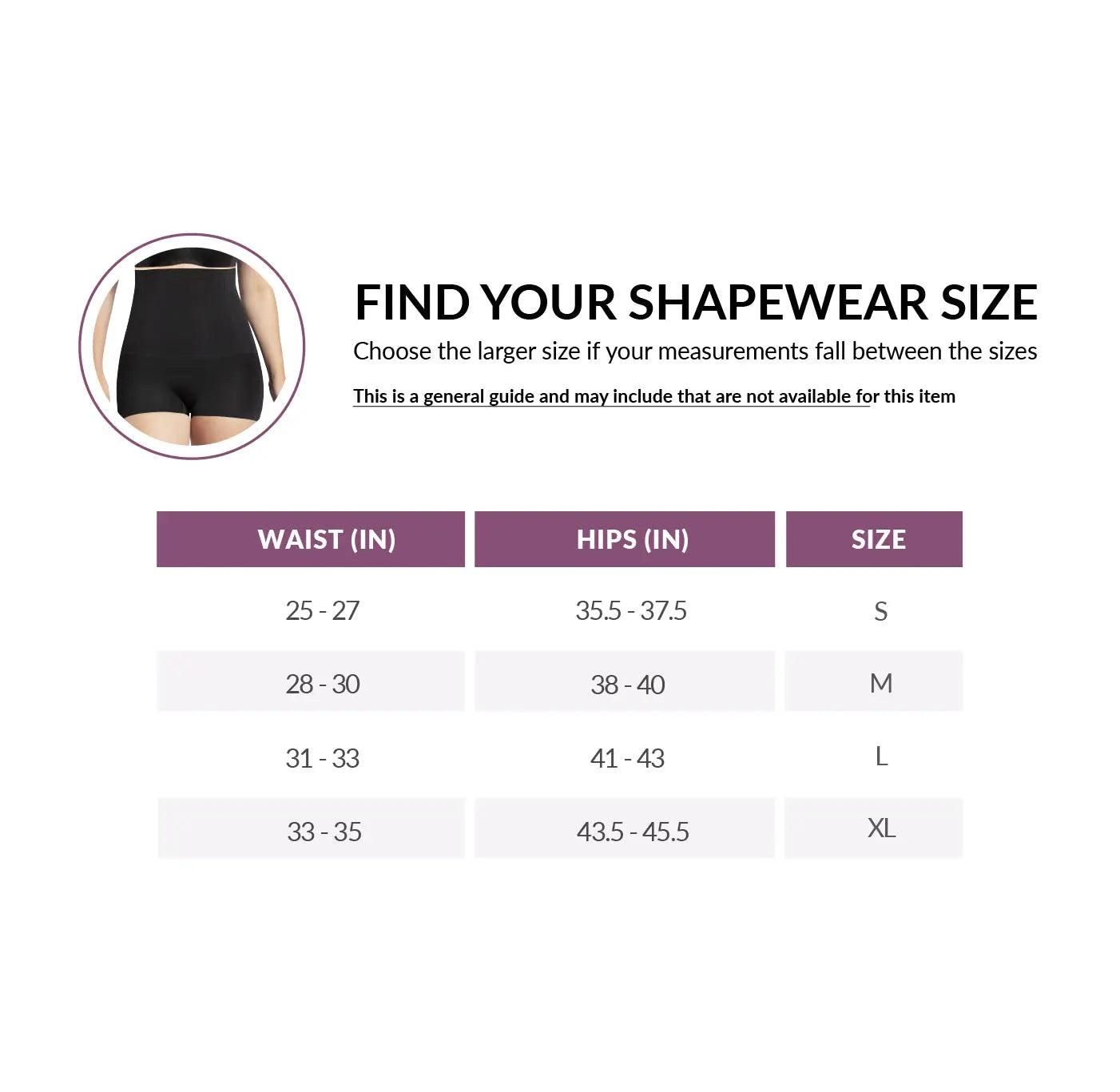 CURVEEZ High Waist Shorts Signature Control