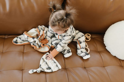 GOTS Certified Organic Cotton Hat - Highland Cow