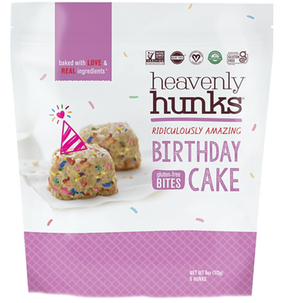 Heavenly Hunks - Gluten Free Birthday Cake Cookies  - 6 Oz, Case of 6