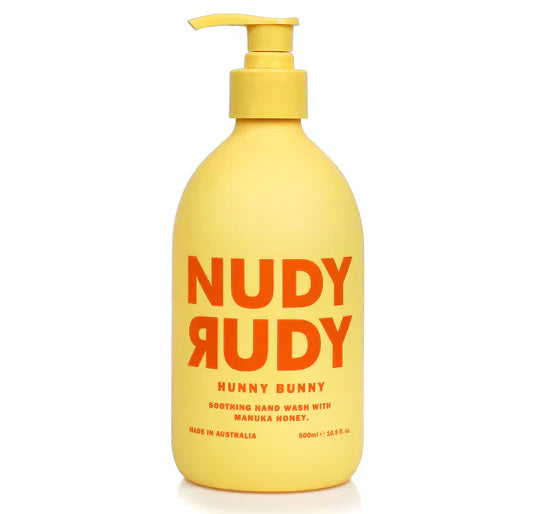 Nudy Rudy - Hand Wash Hunny Bunny, 500 mL - Gentle Hand Cleanser