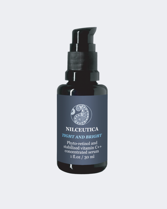 TIGHT AND BRIGHT, an Advanced Gentle Phyto-Retinol and Vitamin C Serum, 12 Innovative Technologies, 55% High-Performance Cosmeceuticals