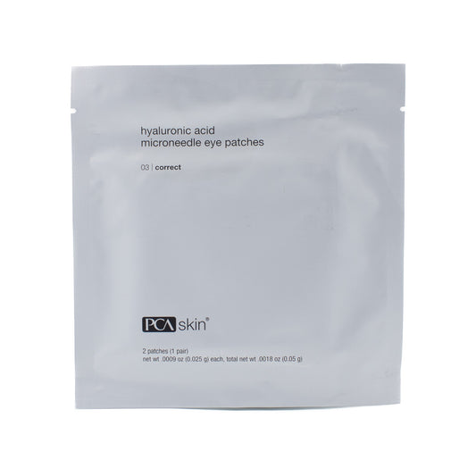 PCA Skin Hyaluronic Acid Microneedle Eye Patches 1 PAIR - New