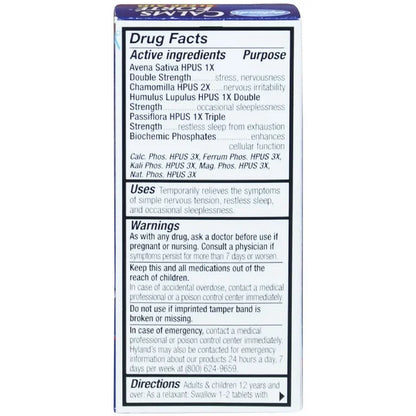 Hyland's Sleep Aid Calms Forte (100 Tablets)