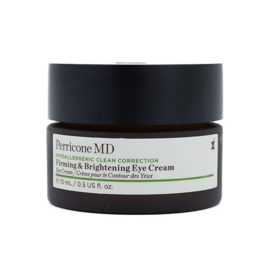 Perricone MD Hypoallergenic Clean Correction Firming & Brightening Eye Cream 0.5oz - Imperfect Box