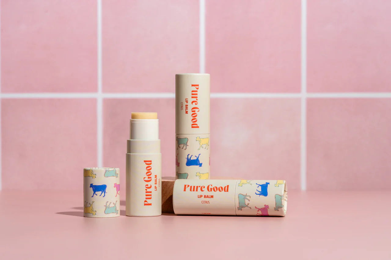 Fresh Citrus Lip Balm - Set of 4
