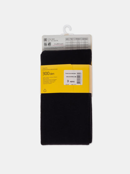 Conte/Esli Estera 300 Den - Cotton Warm Opaque Women's Tights (14С-65СПЕ)