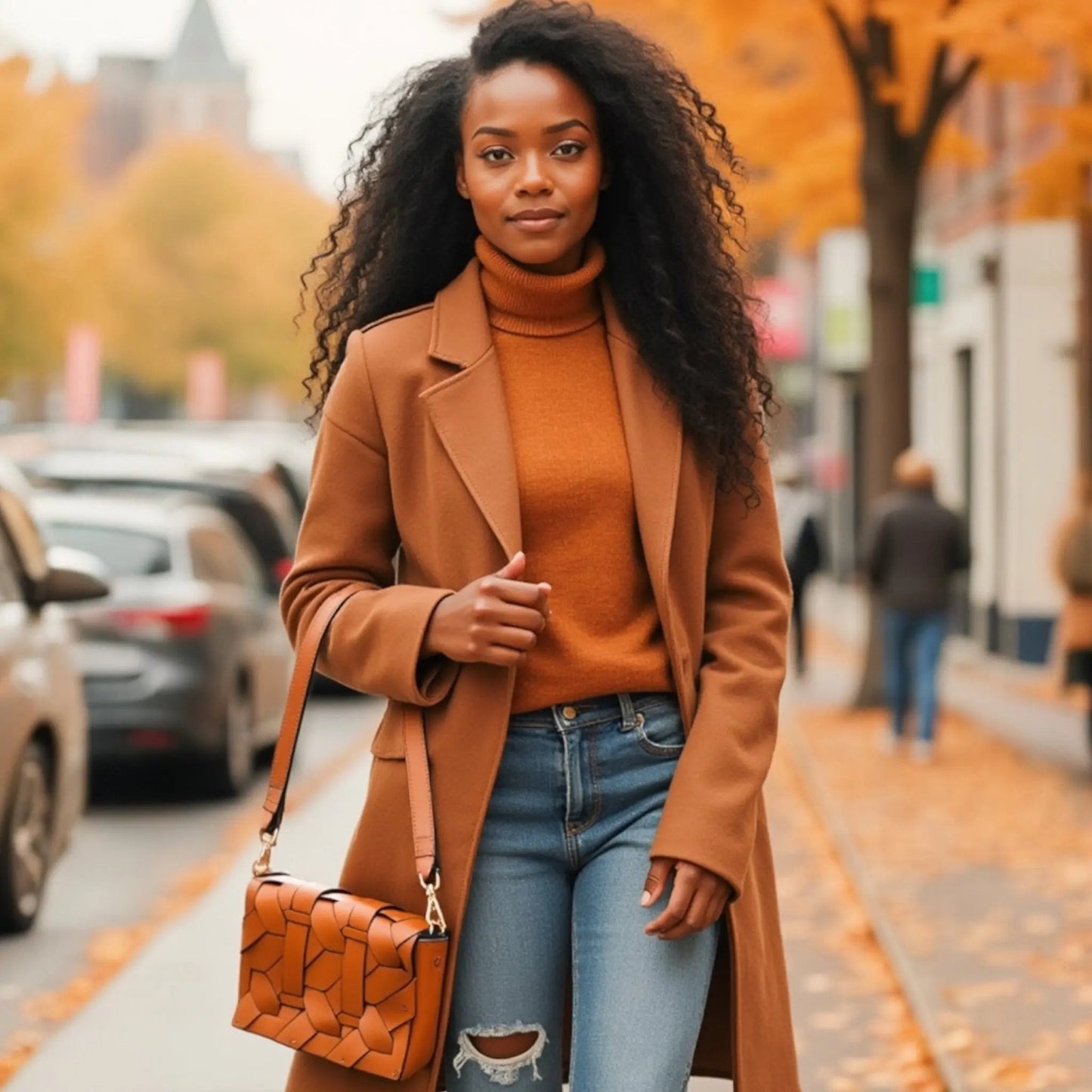 THE ZENOBIA WOVEN CLUTCH