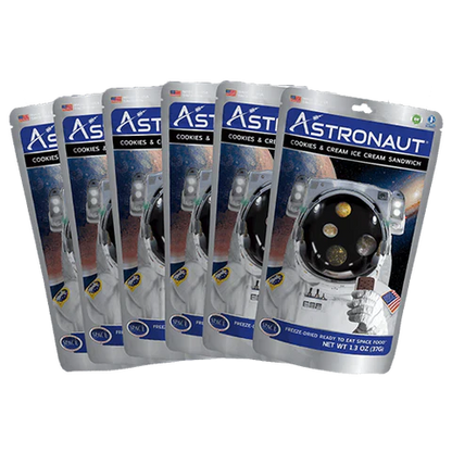 Astronaut Cookies & Cream Ice Cream Sandwich, Freeze Dried