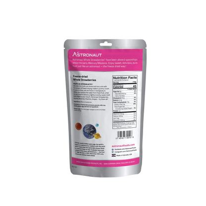 Astronaut Freeze Dried Fruit, Strawberries