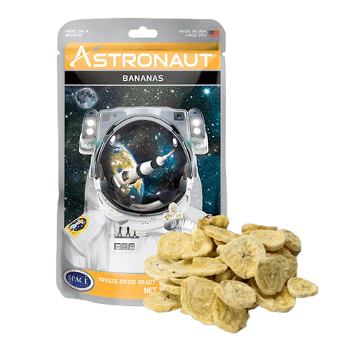 Astronaut Freeze Dried Fruit, Bananas
