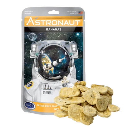 Astronaut Freeze Dried Fruit, Bananas
