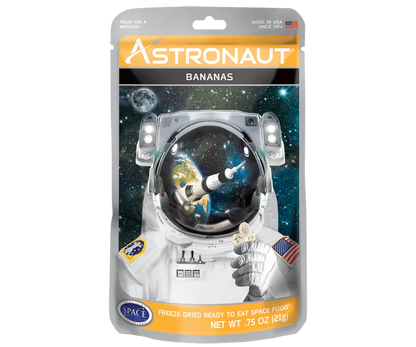 Astronaut Freeze Dried Fruit, Bananas