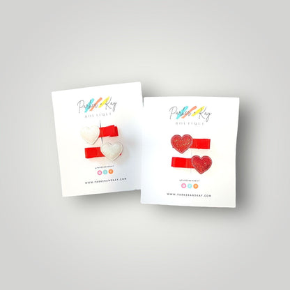 Little Heart Hair Clips