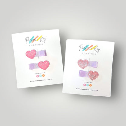 Little Heart Hair Clips