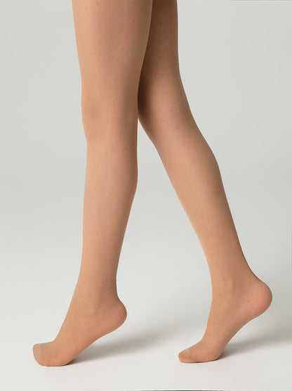 Conte Dotsy 30 Den - Fantasy Tights For Girls With a Polka Dots - 4yr. 6yr. 8yr. 10yr. 12yr. (22С-143СП)