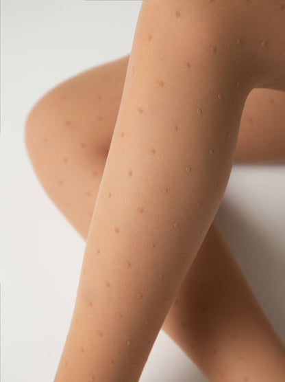 Conte Dotsy 30 Den - Fantasy Tights For Girls With a Polka Dots - 4yr. 6yr. 8yr. 10yr. 12yr. (22С-143СП)