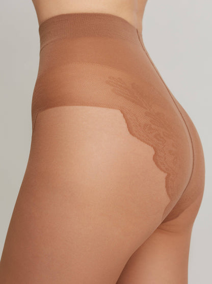 Conte Bikini Soft 20 Den - Classic Women's Tights with Laced Panties (8С-34СП)