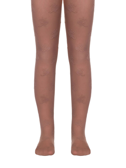 Conte Lissa 20 Den - Fantasy Thin Tights for Girls with a "flower umbrellas" - 4yr. (14С-8СП)