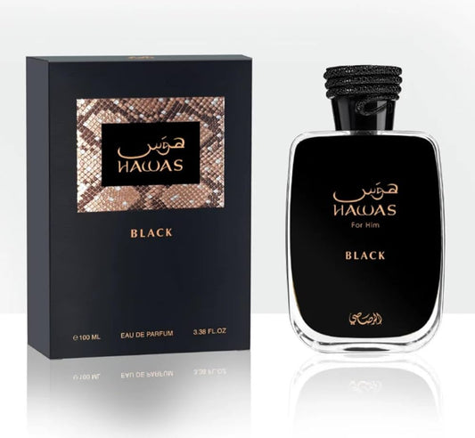 Rasasi Hawas Black Eau de Parfum for Men