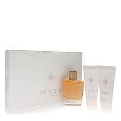 Usher Femme Eau de Parfum Gift set includes(3.4 oz EDP Spray + 3.4 oz Body Wash + 3.4 oz Body Lotion) for Women