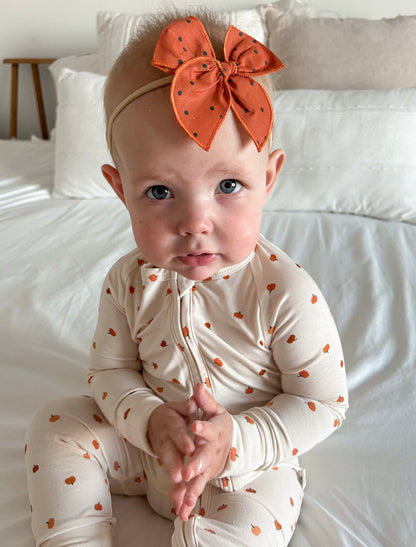 Little Pumpkin Bamboo Zippy Romper