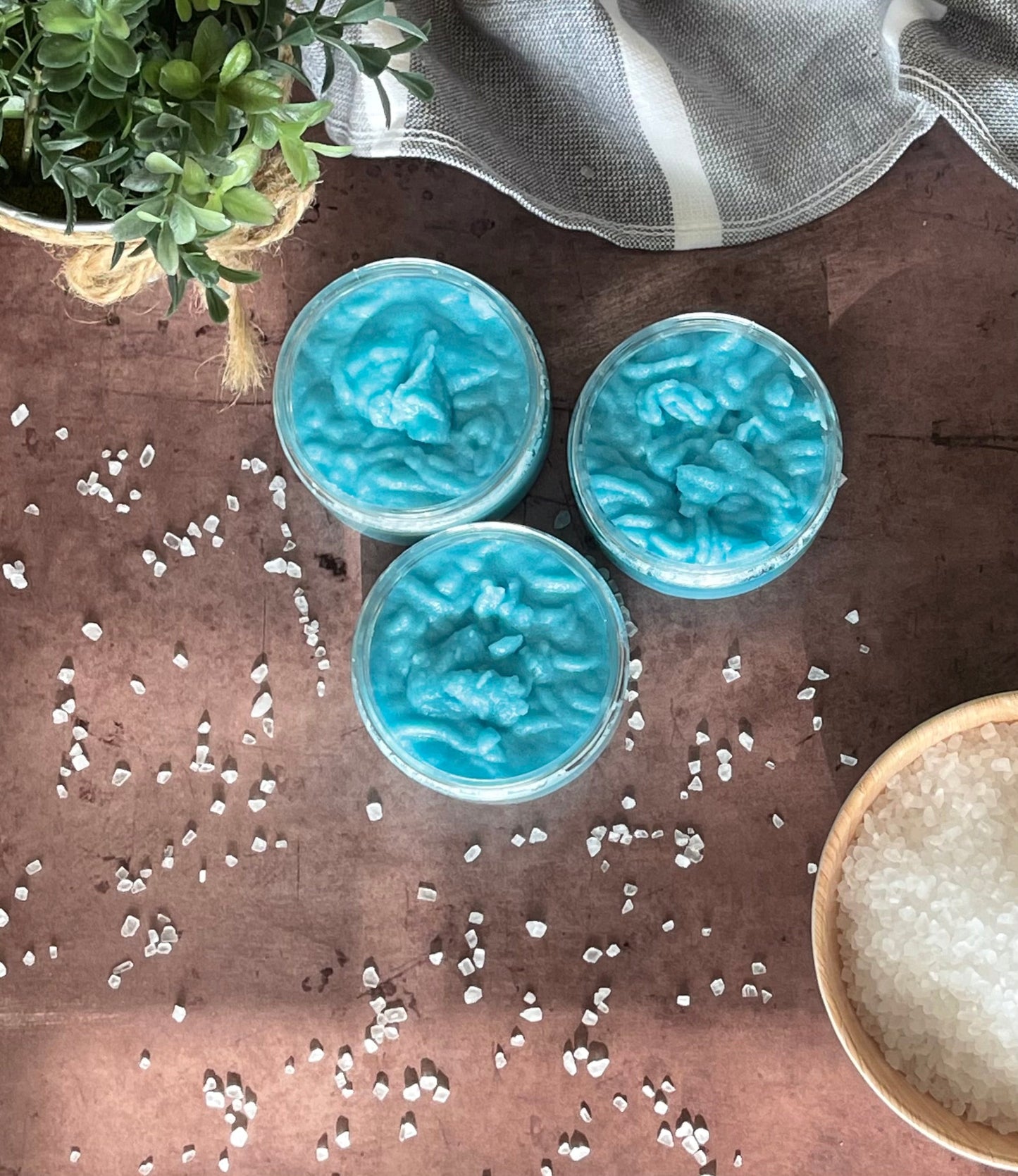 ORCHID & SEA FOAMING SALT SCRUB