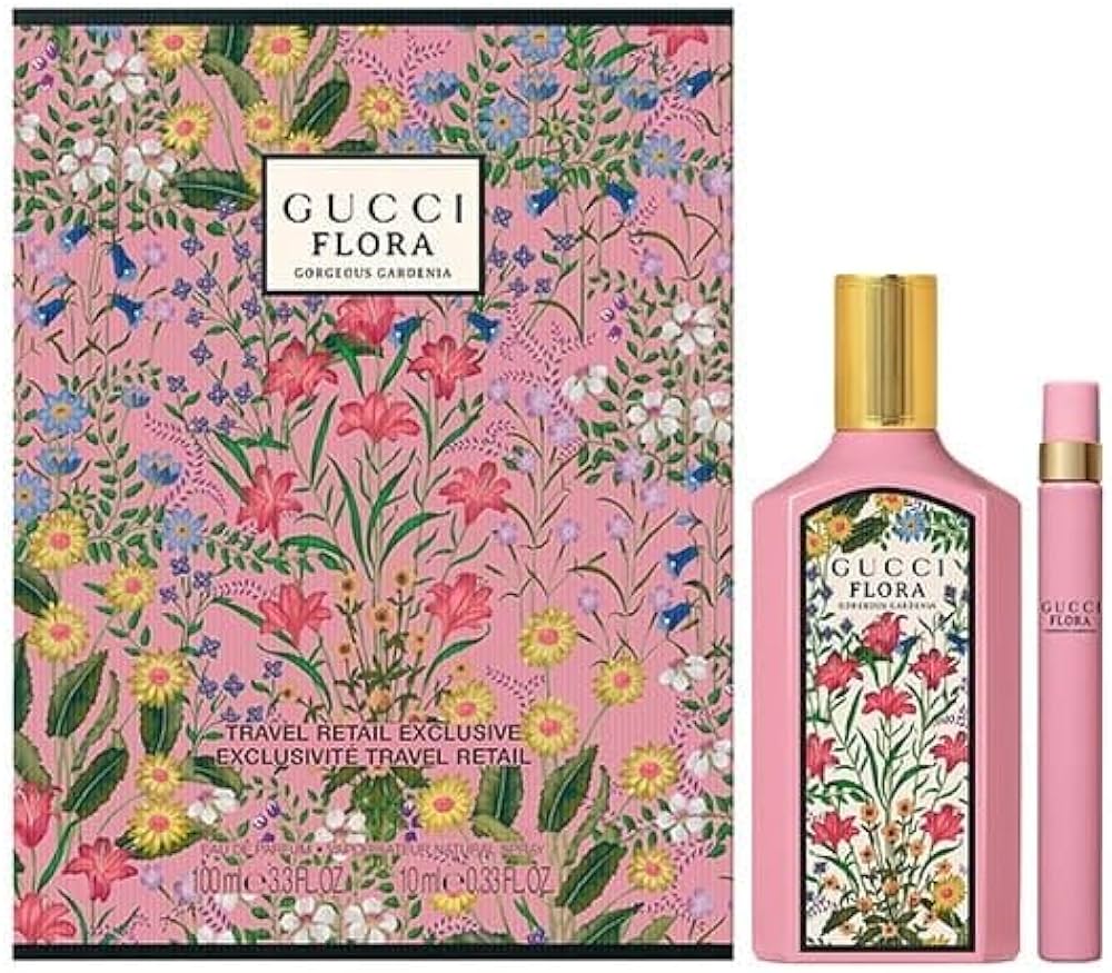 Gucci Flora Gorgeous Gardenia Gift Set for Women New Pack
