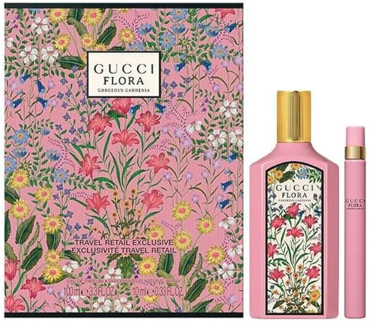 Gucci Flora Gorgeous Gardenia Gift Set for Women New Pack