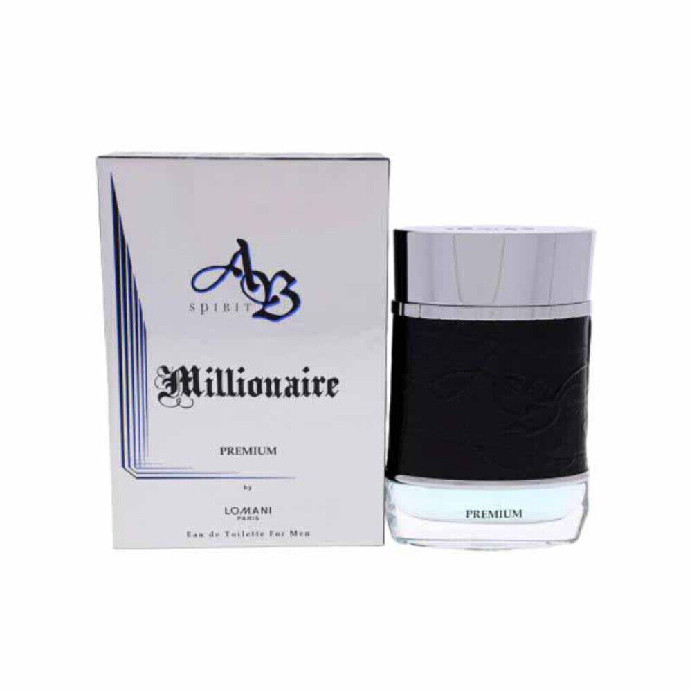 Lomani Men’s Ab Spirit Millionaire Premium Eau De Toilette 3.3 oz