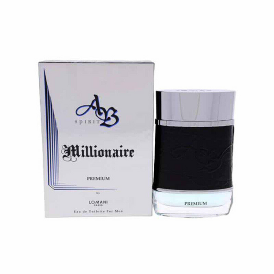 Lomani Men’s Ab Spirit Millionaire Premium Eau De Toilette 3.3 oz