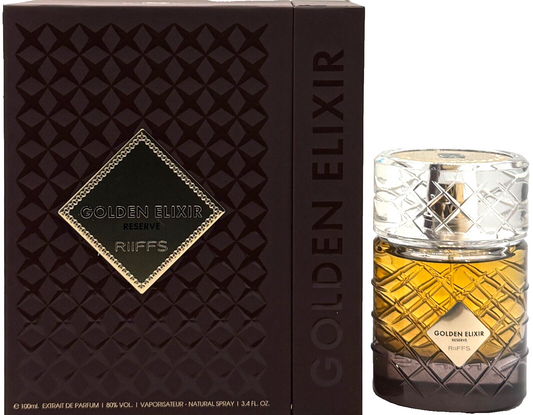 Riiffs Golden Elixir Reserve Eau De Parfum Luxury Perfume Unisex