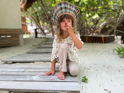 Flared Leggings (Lightweight) - Beige