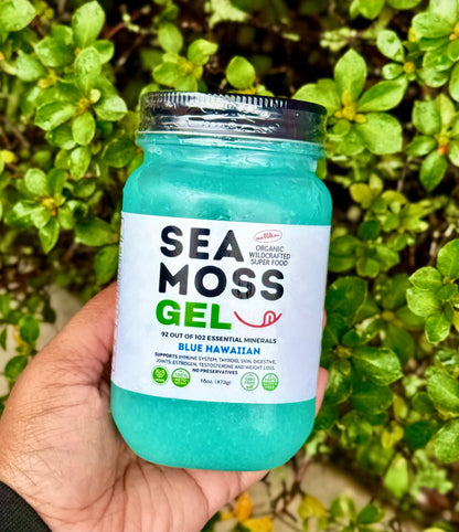 Flavored Sea Moss Gel - Dr. Sebi Inspired 100% Raw Organic - Wild Harvested Sea Moss