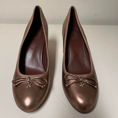 Naturalizer Women's Sienna Pump, Soft Bronze Leather