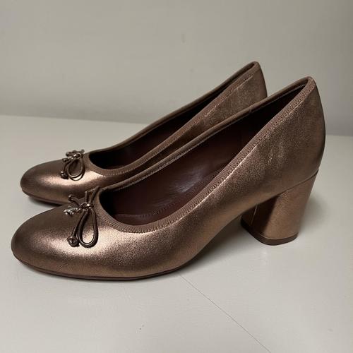 Naturalizer Women's Sienna Pump, Soft Bronze Leather