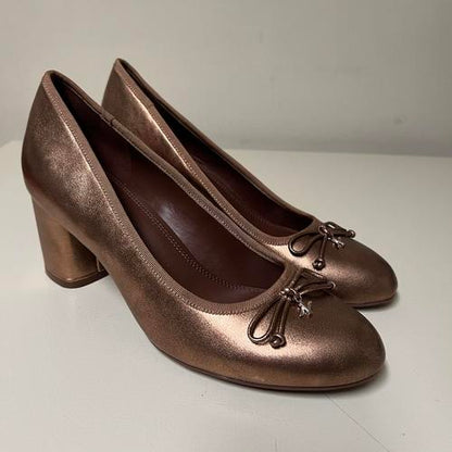 Naturalizer Women's Sienna Pump, Soft Bronze Leather