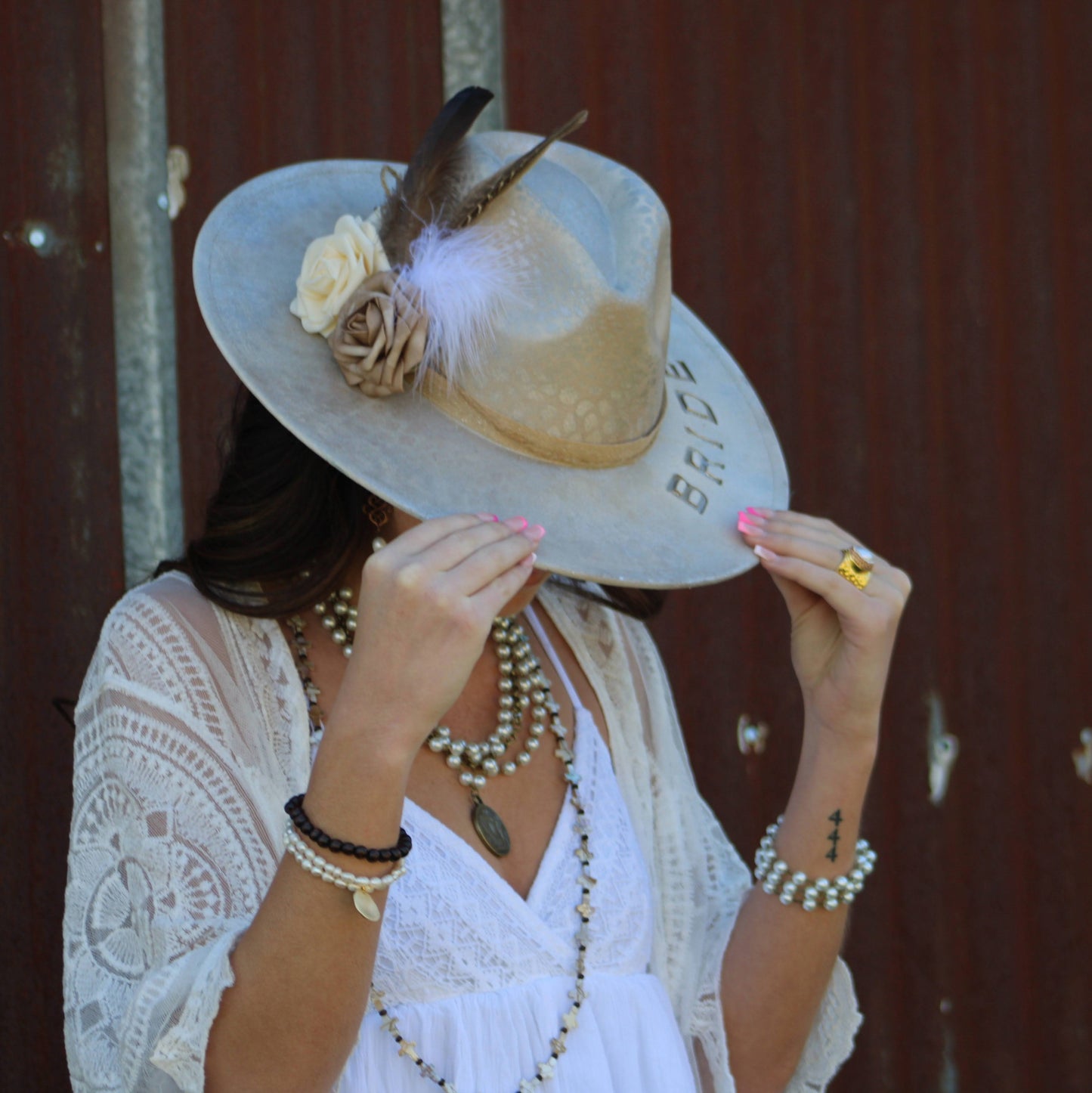 Pearl Triple Strand Bracelet 804a