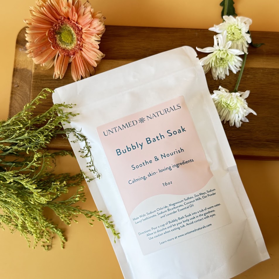 🌸 Calm & Nourish Bubbly Bath Soak