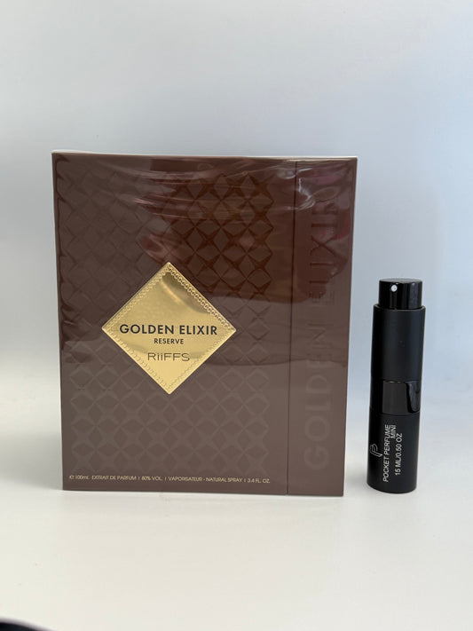 Riiffs Golden Elixir Reserve Eau De Parfum Luxury Perfume Unisex