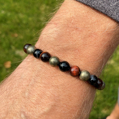 Tiger Eye Mix Bead Bracelet