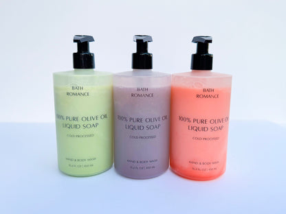 EUCALYPTUS - OLIVE OIL HAND & BODY WASH
