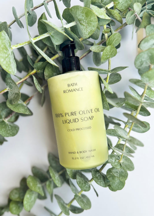 EUCALYPTUS - OLIVE OIL HAND & BODY WASH