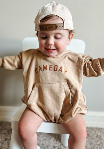 Gameday Hooded Sweatshirt Romper